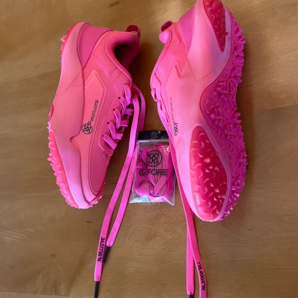 G/FORE - WOMEN'S LTD RELEASE GFore G/18 GOLF SHOE Knockout Pink - Picture 12 of 12